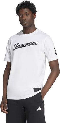 Rückansicht von adidas Juventus Turin Fanshirt Herren white