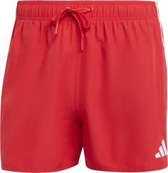 adidas 3S BLD SH 3IN Badeshorts Herren pure ruby-white