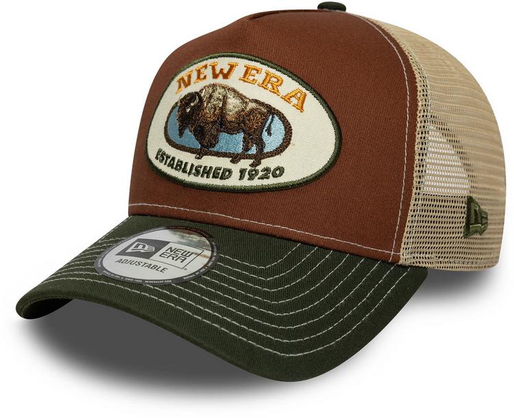 New Era New Era Trucker Animal Patch Cap - olive-brown - 0 | SportScheck