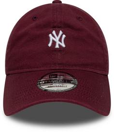 Rückansicht von New Era 9twenty New York Yankees Cap maroon