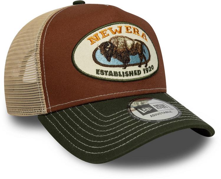 New Era New Era Trucker Animal Patch Cap - olive-brown - 0 | SportScheck
