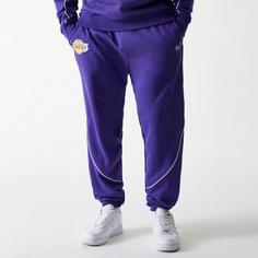 Rückansicht von New Era LA Lakers Sweathose Herren purple