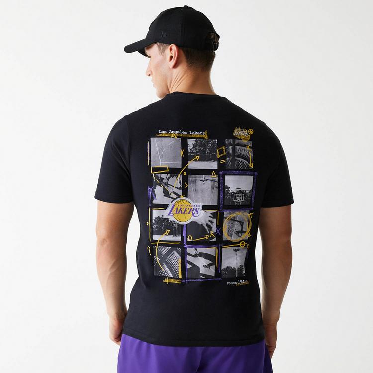 New Era New Era LA Lakers T-Shirt Herren - black - 1 | SportScheck