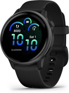 Garmin Vivoactive 6 Sportuhr schwarz-schiefergrau aluminium                         
