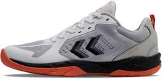 hummel SPEED COURT Hallenschuhe Herren white-black-red