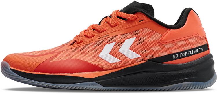 hummel hummel HB TOPFLIGHT PRO Hallenschuhe Herren - black-orange - 0 | SportScheck
