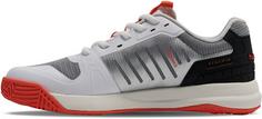 Rückansicht von hummel POWER PLAY PRO Hallenschuhe Herren white-black-red