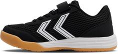 Rückansicht von hummel MULTIPLAY FLEX VC Hallenschuhe Kinder black-white