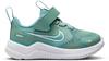 Nike COSMIC RUNNER TD Laufschuhe Kinder - cannon-sail-denim turq-white