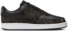 Nike Court Vision Sneaker Damen black-black-white
