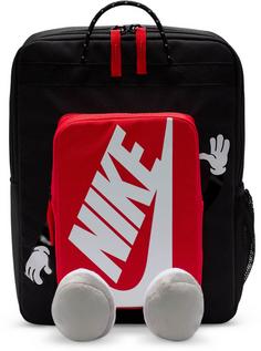 Nike Rucksack Boxy Daypack Kinder black-university red-white