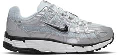 Nike P-6000 Sneaker Damen white-black-metallic silver