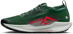 Rückansicht von Nike GTX REACTX PEGASUS TRAIL 5 GTX Trailrunning Schuhe Herren fir-bright crimson-clay green