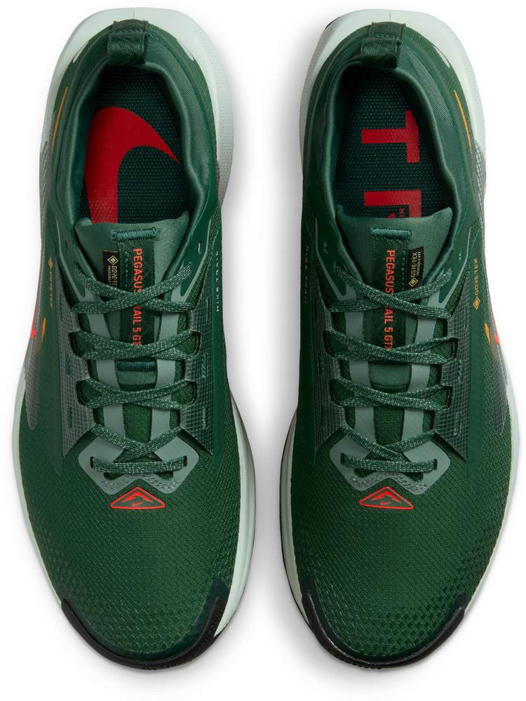 Nike Nike REACTX PEGASUS TRAIL 5 GTX Laufschuhe Herren - fir-bright crimson-clay green - 0 | SportScheck