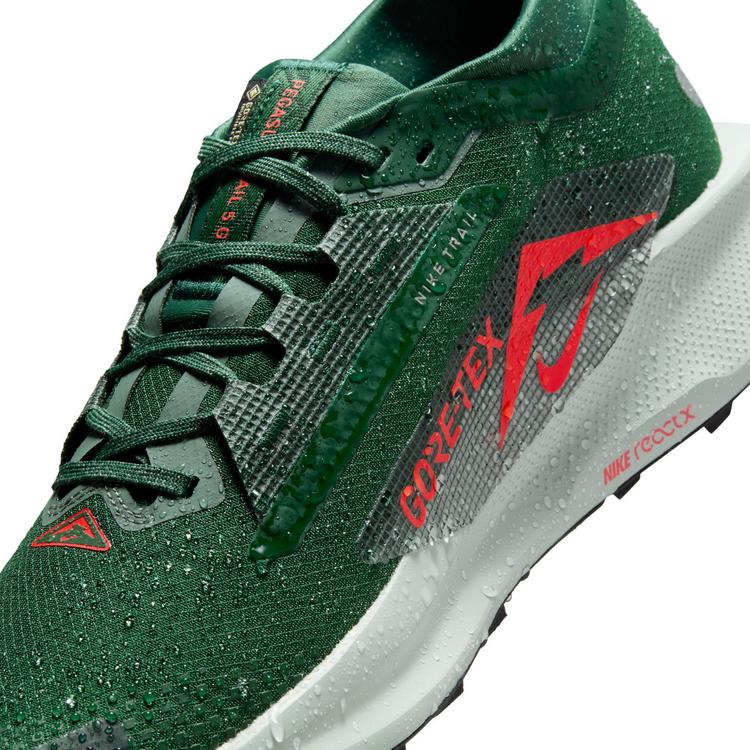 Nike Nike REACTX PEGASUS TRAIL 5 GTX Laufschuhe Herren - fir-bright crimson-clay green - 6 | SportScheck