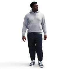 Rückansicht von Nike Club Hoodie Herren dark grey heather-light smoke grey-white