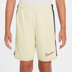 Rückansicht von Nike Academy Fußballshorts Kinder sail-black-university red
