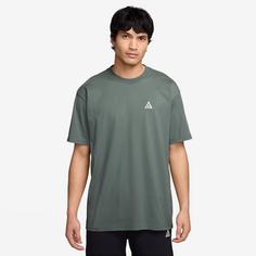 Rückansicht von Nike M90 T-Shirt Herren clay green