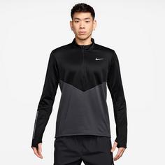Rückansicht von Nike WINTERIZED PACER Funktionsshirt Herren anthracite-black-reflective silv