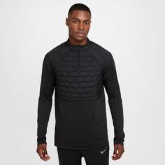 Rückansicht von Nike Strike Funktionsshirt Herren black-reflective silv