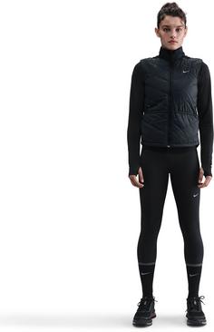 Rückansicht von Nike SWIFT Laufweste Damen black-reflective silv