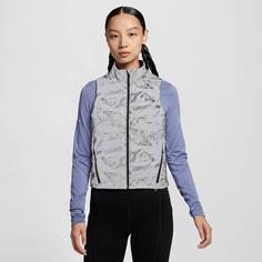 Rückansicht von Nike SWIFT TFADV Laufweste Damen vast grey-black
