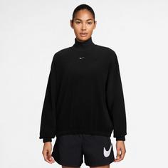 Rückansicht von Nike Phoenix Plush Sweatshirt Damen black-sail