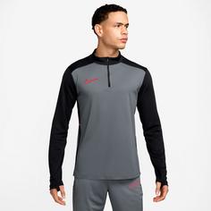Rückansicht von Nike Academy Funktionsshirt Herren cool grey-black-bright crimson