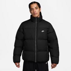 Rückansicht von Nike CLUB PUFFER 550 Steppjacke Herren black-white