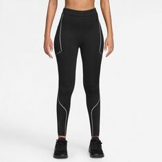 Rückansicht von Nike SWIFT TFADV 7/8-Lauftights Damen black-dk smoke grey