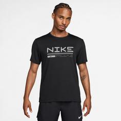 Rückansicht von Nike WINTER MILER Funktionsshirt Herren black-reflective silv