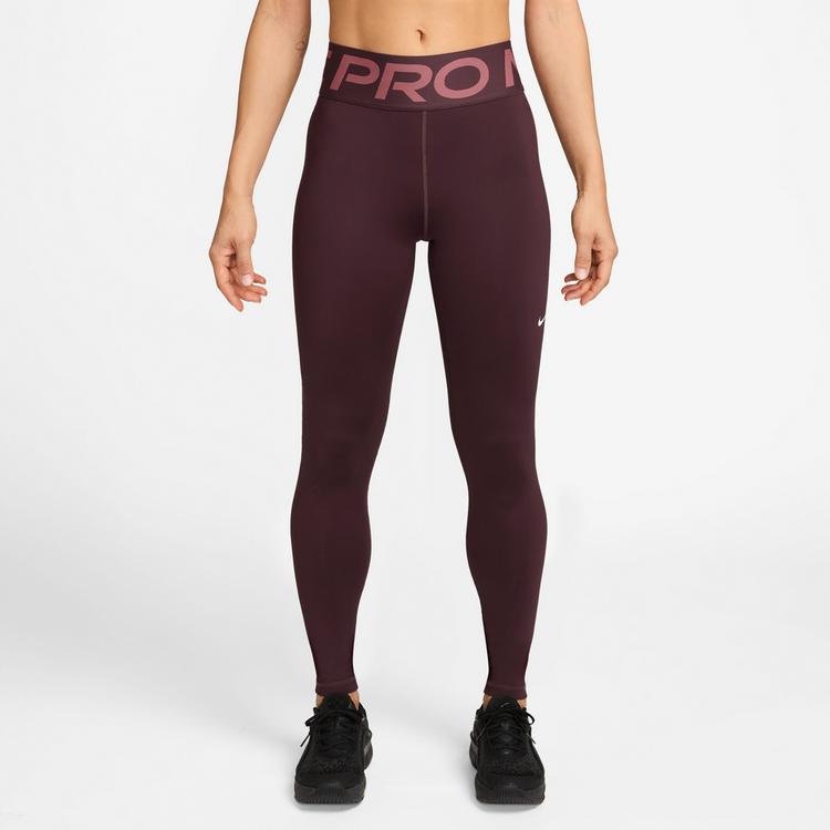 Nike Nike NP SCULPT Tights Damen - burgundy crush- white - 0 | SportScheck
