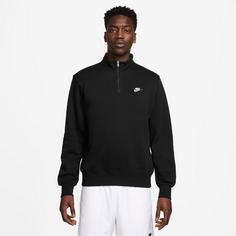 Rückansicht von Nike Club Sweatshirt Herren black-black-white