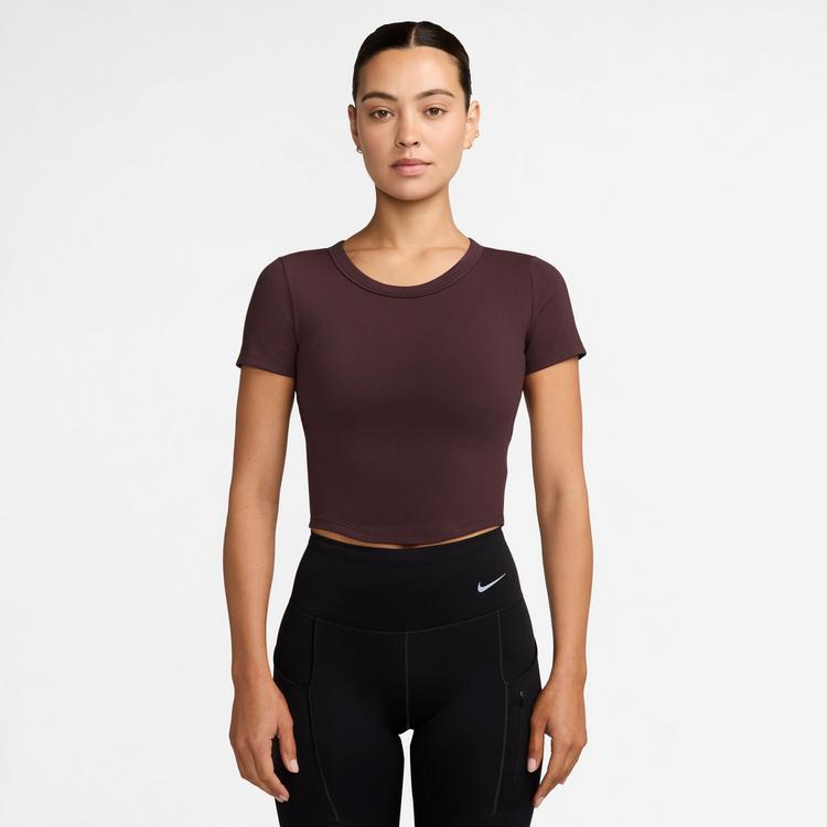 Nike Nike ONE Funktionsshirt Damen - burgundy crush - 0 | SportScheck