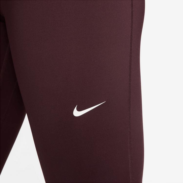 Nike Nike NP SCULPT Tights Damen - burgundy crush- white - 2 | SportScheck