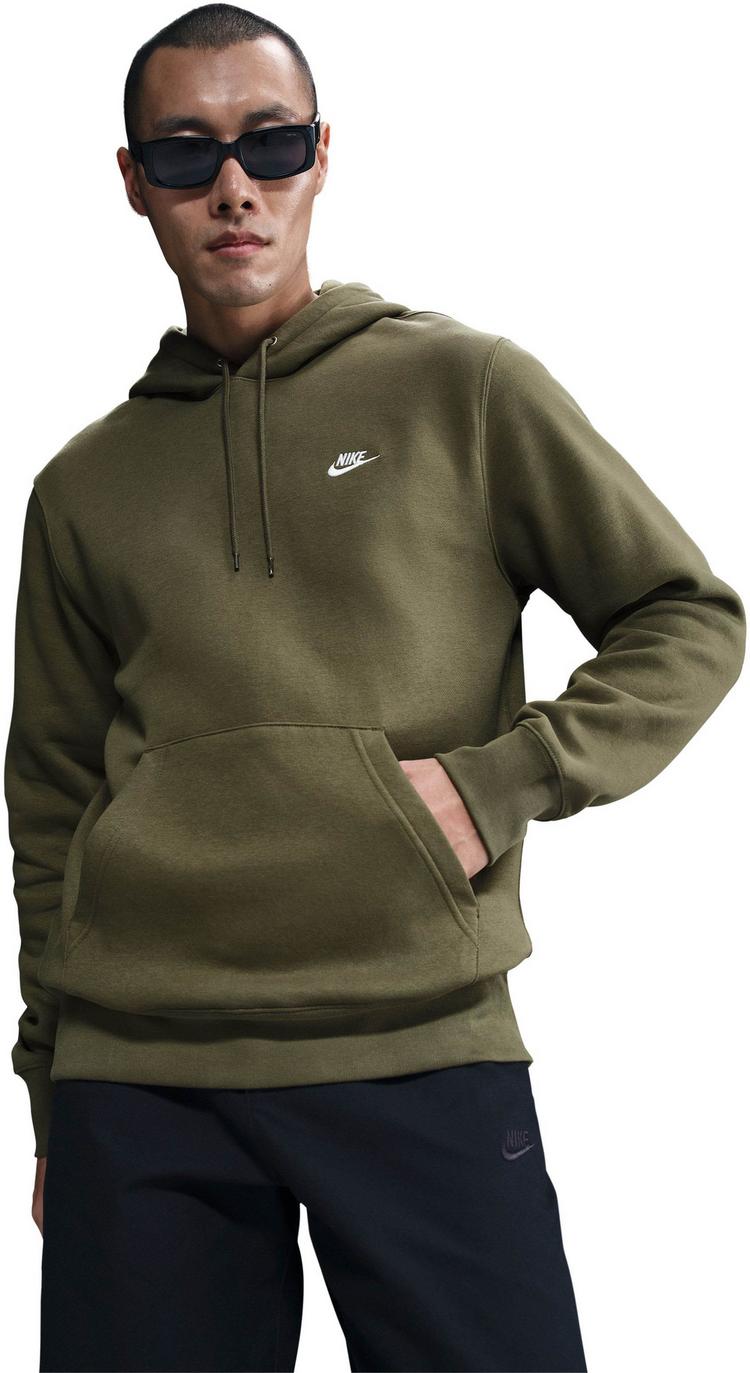 Nike Nike Club Hoodie Herren - medium olive-medium olive-white - 2 | SportScheck