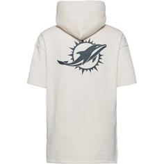 Rückansicht von Fanatics Miami Dolphins Hoodie Herren whitecap gray-oyster gray