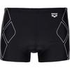 Arena Graphic Badehose Herren - black-white