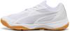 PUMA Solarflash III W+ Hallenschuhe Damen - puma white-lilac crush-berry