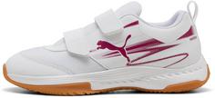 PUMA Varion II V Jr Hallenschuhe Kinder puma white-berry
