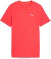 PUMA TAD ESS Funktionsshirt Jungen - glowing red-puma white