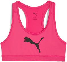 PUMA TAD ESSENTIALS Sport-BH Kinder glowing pink