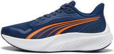 PUMA Pounce Lite Jr Laufschuhe Kinder persian blue-orange glo-puma white