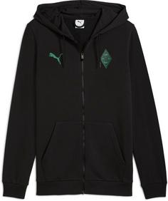 PUMA Borussia Mönchen Gladbach Kapuzenjacke Herren puma black-power green