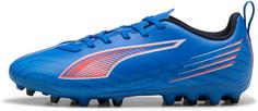 PUMA ULTRA 6 PLAY MG Jr Fußballschuhe Kinder ultra blue-puma white-glowing red