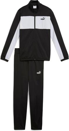 PUMA Colorblock Trainingsanzug Kinder puma black