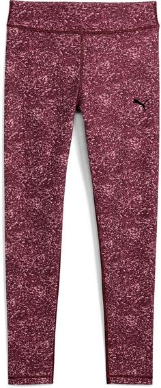 PUMA TAD ESSENTIALS AOP Tights Kinder poised pink
