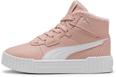 PUMA Carina 3.0 Mid WTR PS Sneaker Kinder rose quartz-puma white