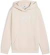 PUMA ESSENTIALS SCRIPT Hoodie M&auml;dchen - alpine snow