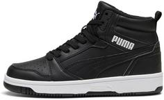 PUMA Rebound V6 Mid WTR Jr Sneaker Kinder puma black-puma white